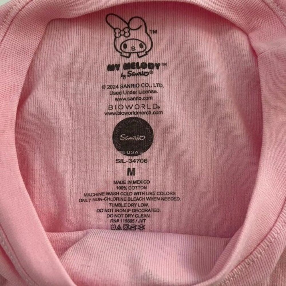 Sanrio My Melody Graphic Tee Size M - Picture 2 of 2